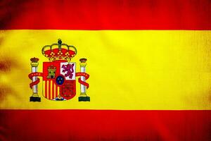 espanhol bandeira fundo foto