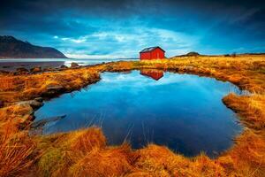 lofoten ilhas do Noruega foto