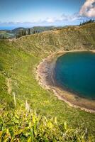 lindo lago do sete cidades, Açores, Portugal Europa foto