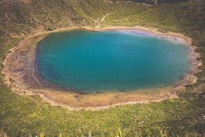 lindo lago do sete cidades, Açores, Portugal Europa foto