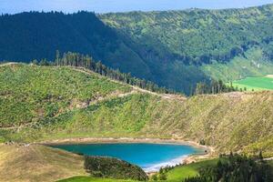 lindo lago do sete cidades, Açores, Portugal Europa foto