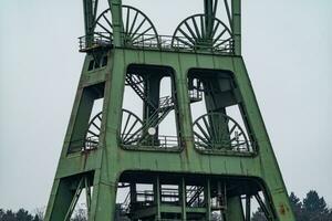 carvão meu enrolamento torre dentro Alemanha foto