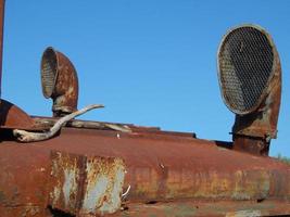 antiguidades retrô para economia e transporte foto