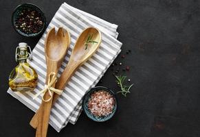 utensílios de cozinha vintage antigos foto