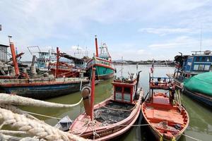 o barco de pesca foto