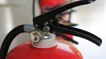 extintores de incêndio disponíveis em emergências de incêndio, foto
