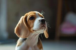 ai gerado fotografia do uma fofa cachorro, nacional cachorro dia conceito foto