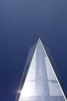 nova york, eua, 30 de agosto de 2017 - detalhe de um centro de comércio mundial em nova york. com 541m é o edifício mais alto do hemisfério ocidental.