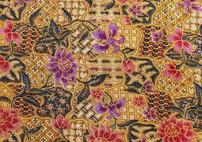 indonésio herança tradicional Java batik padronizar foto