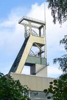 carvão meu enrolamento torre dentro Alemanha foto