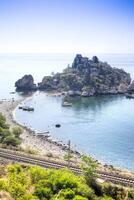 isola Bella taormina Visão foto