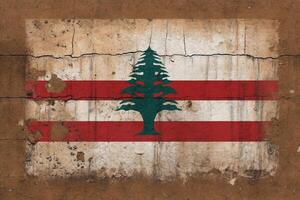 ai generativo orar para Líbano Beirute conceito foto