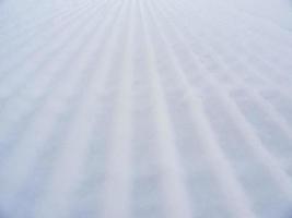 ondas de fotografia macro de textura de neve, Noruega. foto