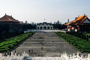 9 dezembro 2024- Taiwan , Taipei , nacional Chiang kai-shek memorial corredor 1 foto