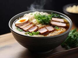 ai gerado uma tigela do ramen. generativo ai foto