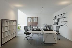 moderno escritório espaço foto
