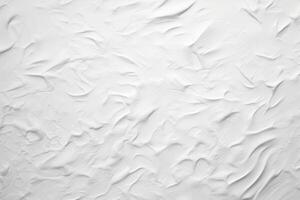 ai gerado branco tela de pintura textura ou fundo foto