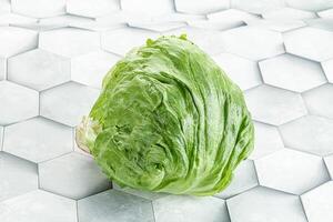natural orgânico iceberg salada repolho foto