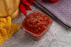 picante mexicano molho salsa mergulho foto