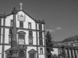 a cidade do funchal em Madeira ilha foto