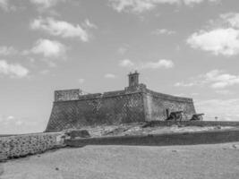 ilha de lanzarote na espanha foto