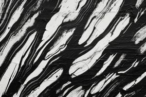 ai gerado Preto linóleo tinta Varredura com linogravura textura em branco papel. foto