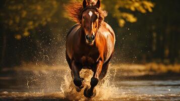 ai gerado cavalo Alto qualidade imagem foto