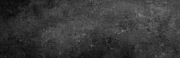em branco Largo tela real quadro-negro fundo textura dentro Faculdade conceito para costas para escola panorâmico papel de parede para Preto Sexta-feira branco giz texto desenhar gráfico. esvaziar surreal quarto parede quadro-negro pálido. foto
