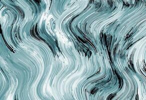 abstrato azul e Preto ondas em uma branco fundo foto