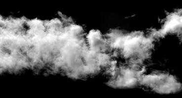 abstrato névoa ou fumaça efeito Preto fundo foto
