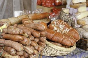 salsicha espanhola clássica foto