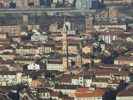 vista aérea de turin foto