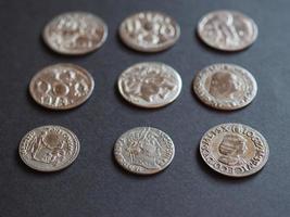 moedas romanas antigas foto