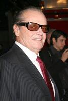 jack nicholson balde Lista pré estreia luz do arco cinerama cúpula dezembro 16, 2007 los anjos, ca 2007 foto