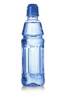 garrafa de plástico de água foto