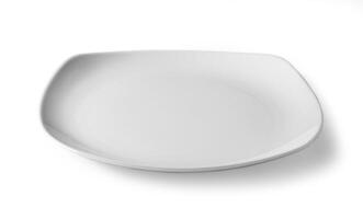 prato branco em branco foto
