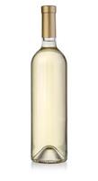 garrafa de vinho branco foto