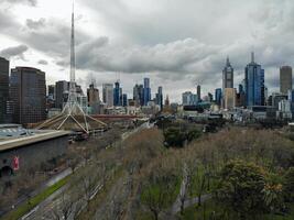 Melbourne cidade Visão foto