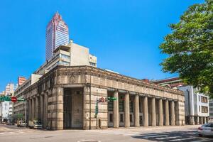 terra banco exibição salão, Taipei, Taiwan foto