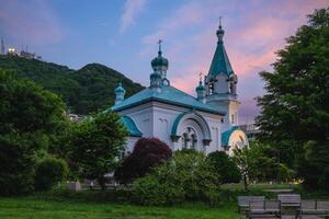 hakodate ortodoxo Igreja dentro hakodate, Hokkaido, Japão foto