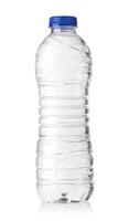 garrafa de água de plástico foto