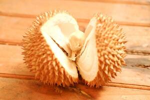 durian é uma rei do fruta foto