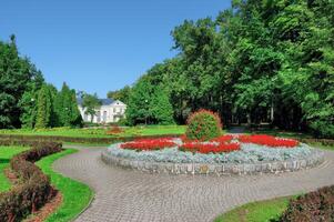 público parque dentro popular saúde recorrer do mau brunn quente resp.cieplice, jelenia Gora, Polônia foto