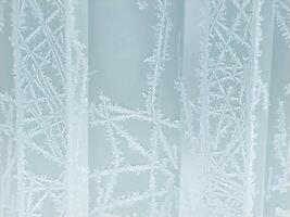 inverno gelado fundo com neve padrões em com nervuras textura foto