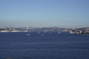 marmara mar Visão a partir de topkapi Palácio Istambul Peru foto