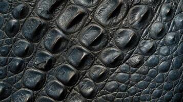 ai gerado texturizado crocodilo, jacaré, ou lagarto pele. exótico reptiliano fascínio, ai gerado. foto