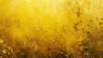 ai gerado a industrial textura fundo dentro vibrante amarelo, evocando uma áspero e corajoso atmosfera, ai gerado. foto