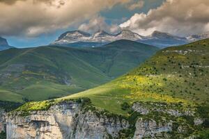 ordesa y monte perdido nacional parque Espanha foto