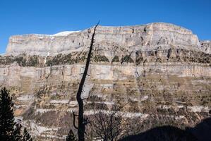 monte perdido dentro ordesa nacional parque, Huesca. Espanha. foto