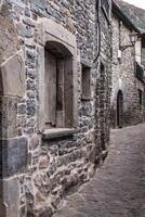 a medieval Vila do Torla dentro Espanha pirinéus do aragão foto